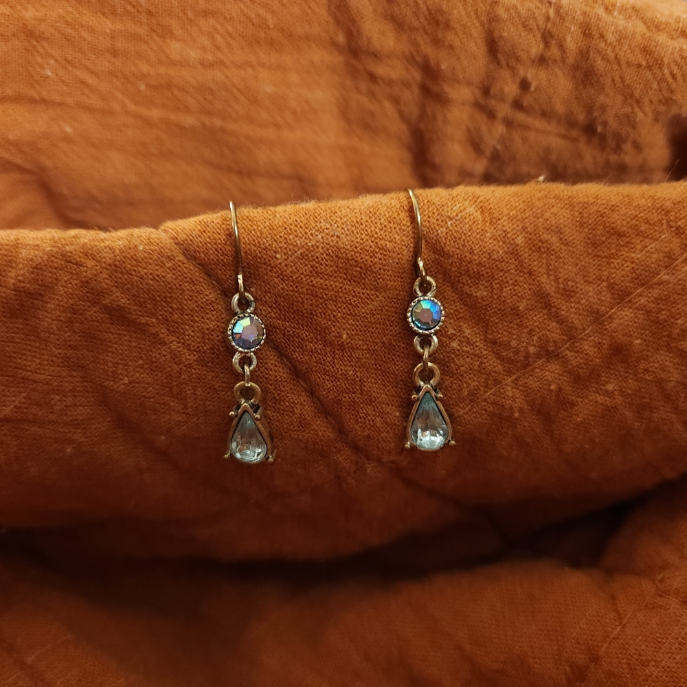 Swarovski Crystal Drop Earrings - Picture 7 of 9